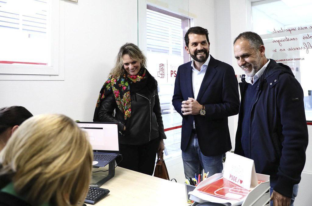 Álvaro Sánchez Cotrina, líder del PSOE de Extremadura.