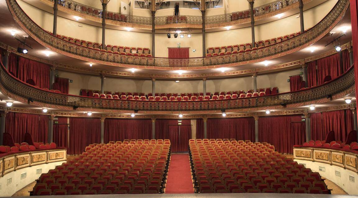 Foto: El teatro que acaba de cumplir 100 años en Extremadura. (Ayuntamiento de Cáceres)