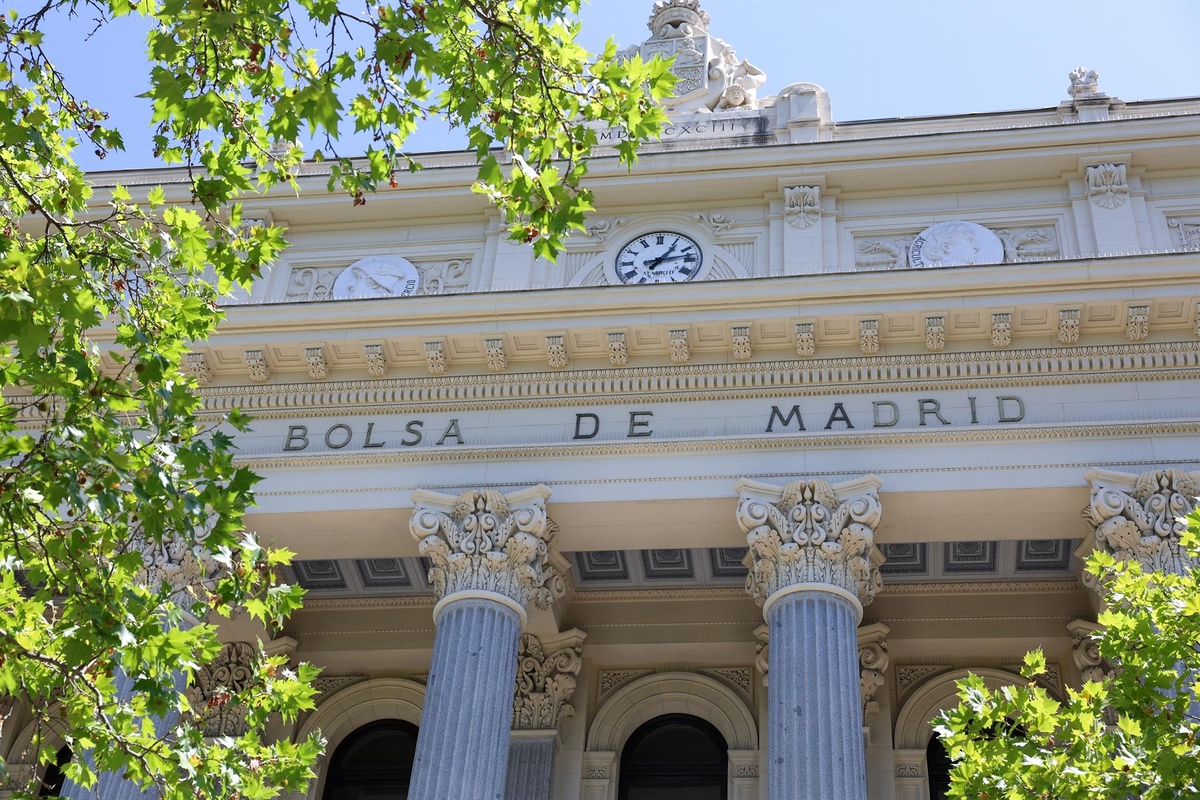 Palacio de la Bolsa de Madrid. (Europa Press)