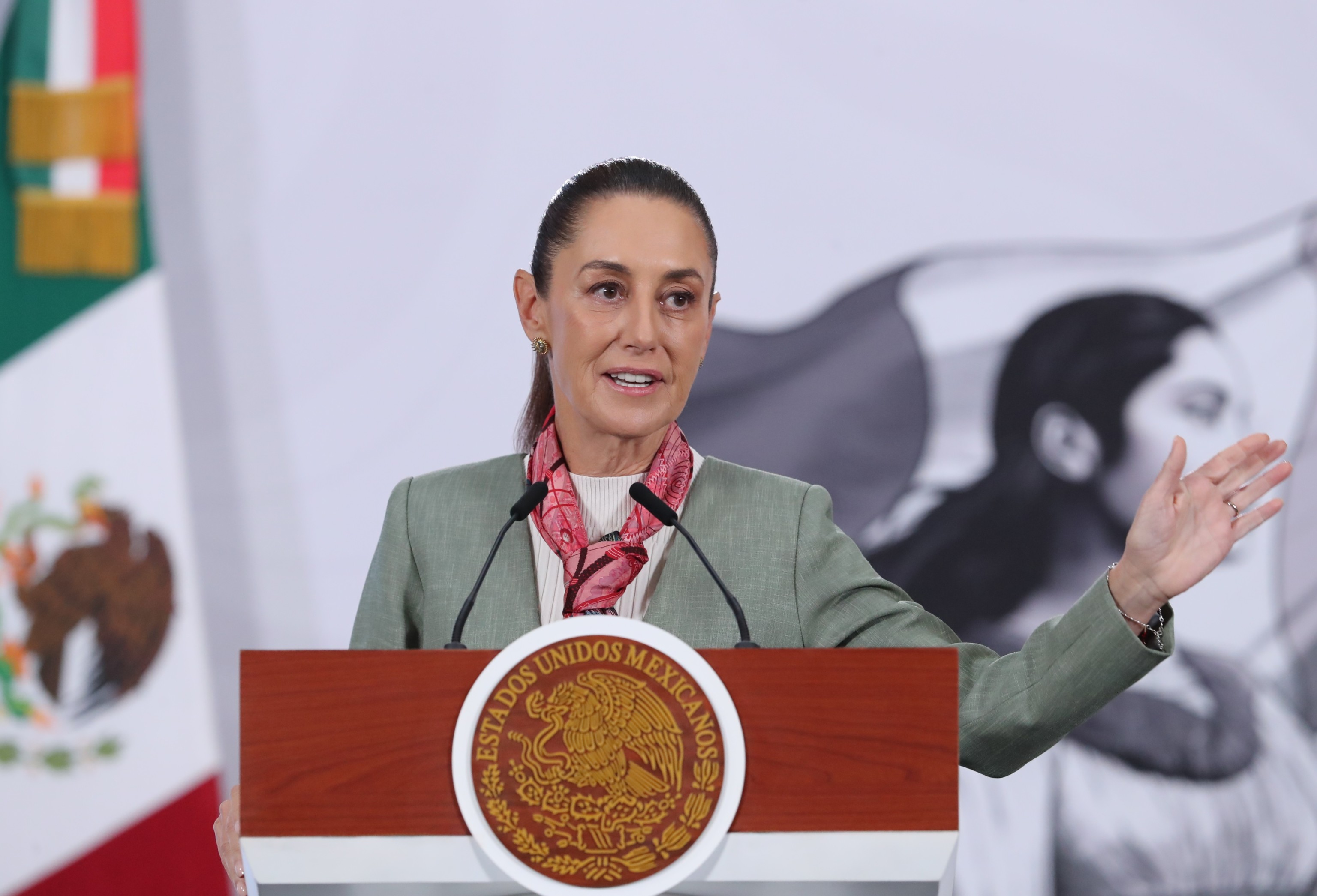 La presidenta de México, Claudia Sheinbaum.