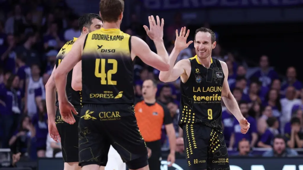 Marcelinho Huertas, durante el partido contra el Real Madrid de baloncesto