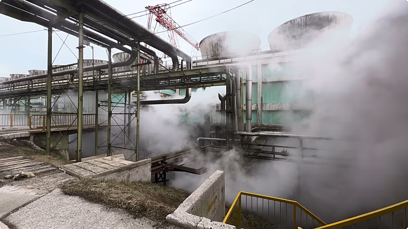 Kakanj thermal power plant. 