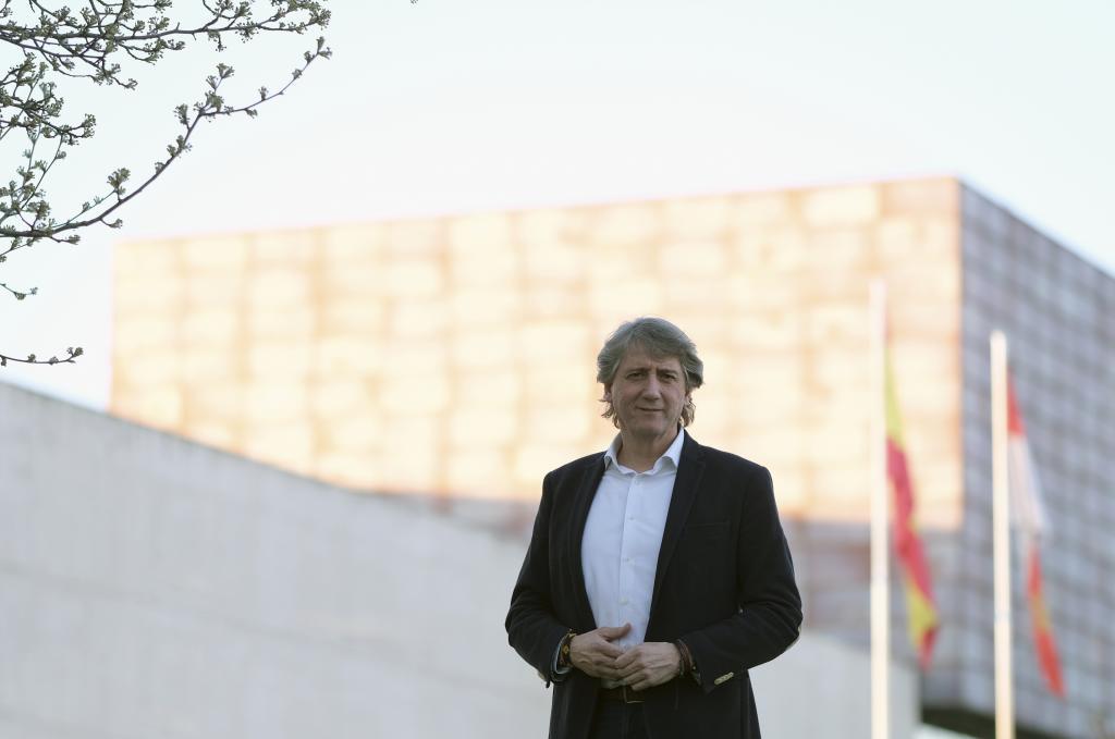 Carlos Martínez, ante las Cortes de Castilla y León.