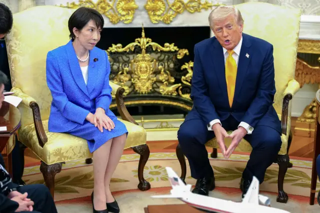 Takaichi y Trump
