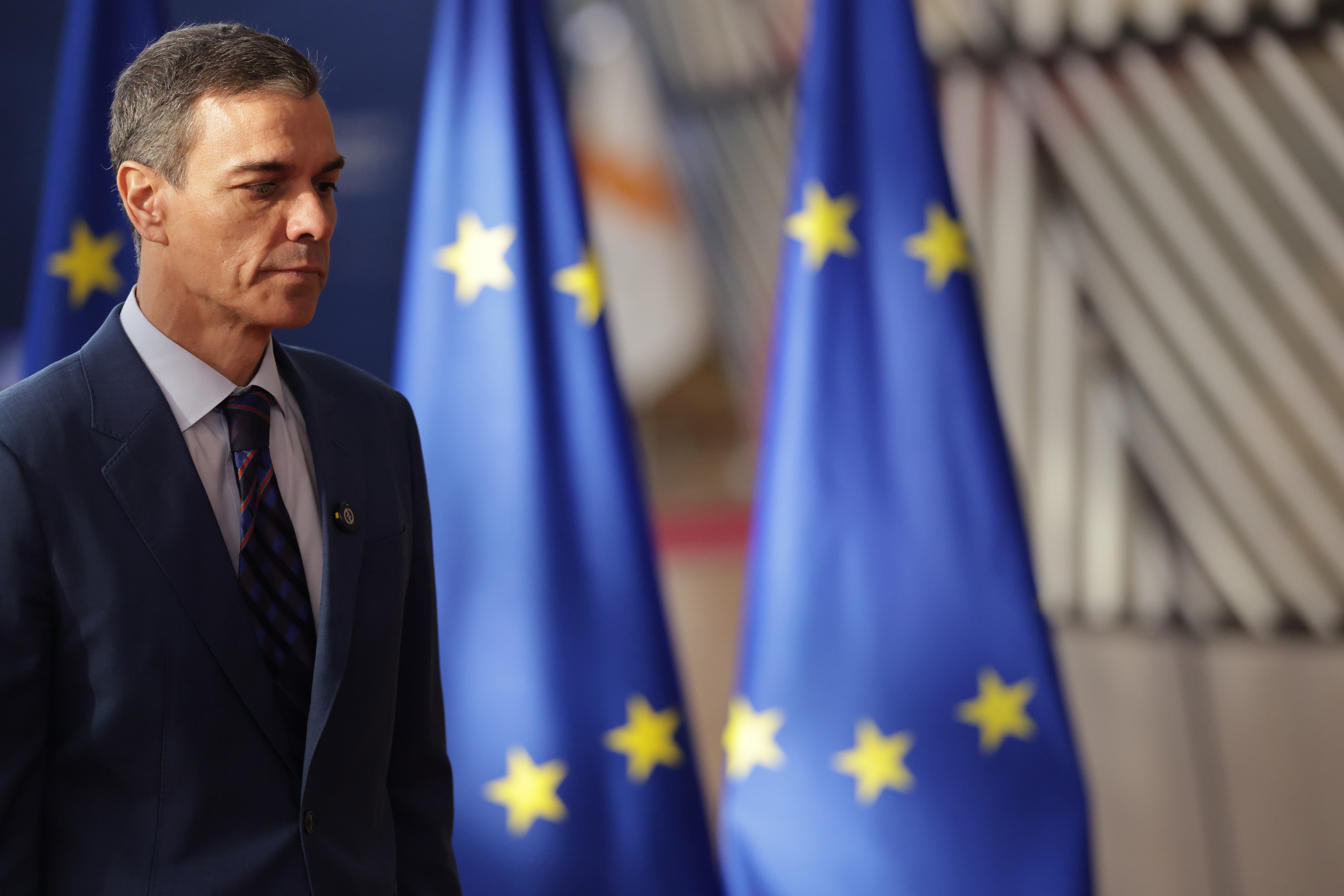 El presidente del Gobierno, Pedro Sánchez, el pasado mes de marzo en Bruselas.