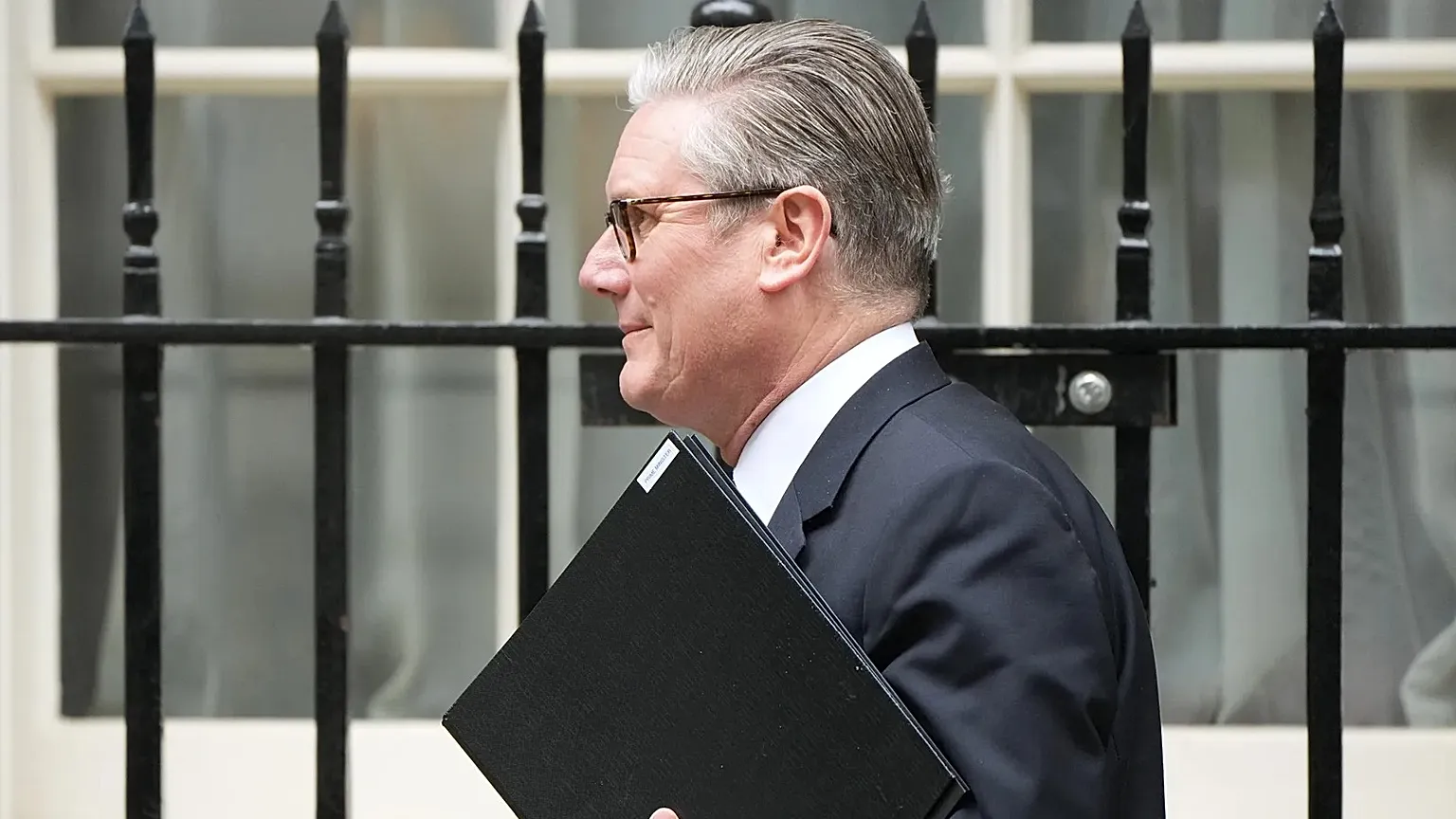 Britain's Prime Minister Keir Starmer leaves 10 Downing Street in London, 20 April, 2026 