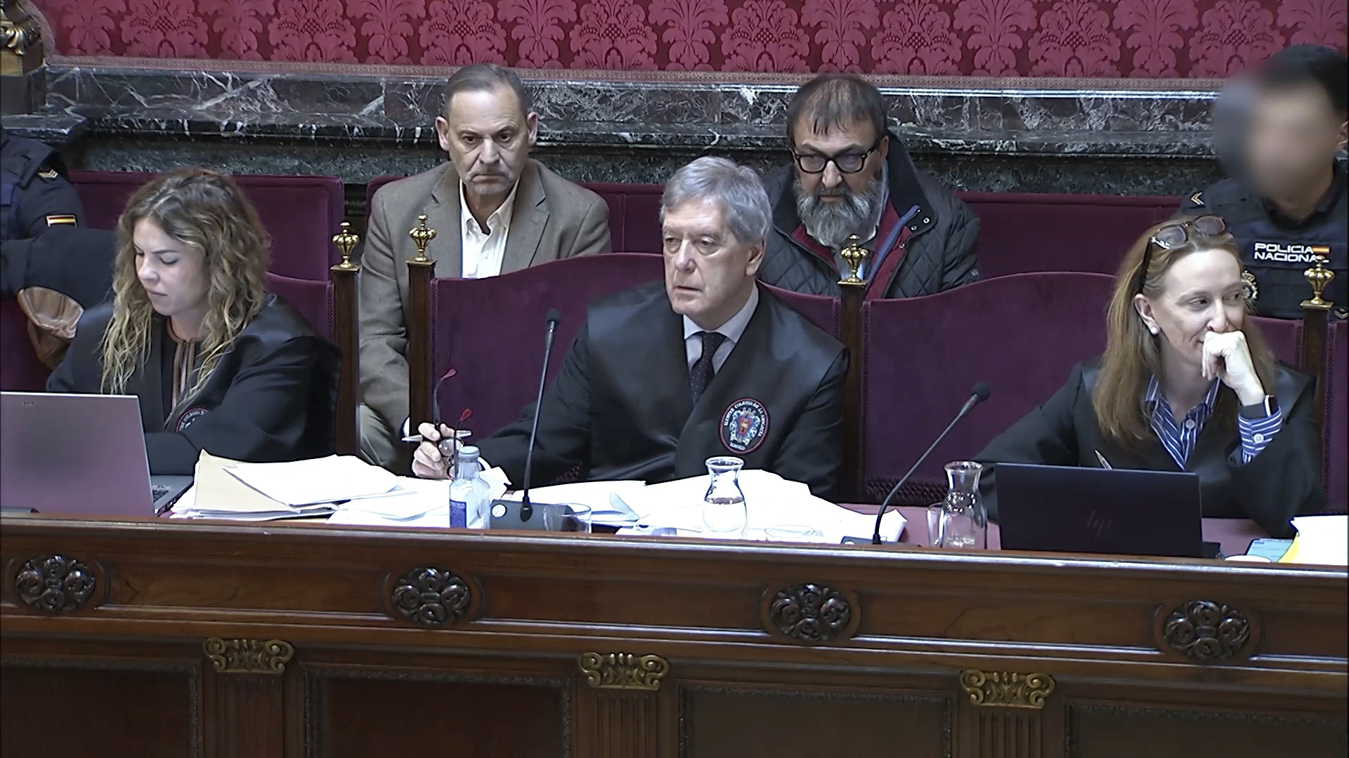 José Luis Ábalos y Koldo García, durante el juicio.