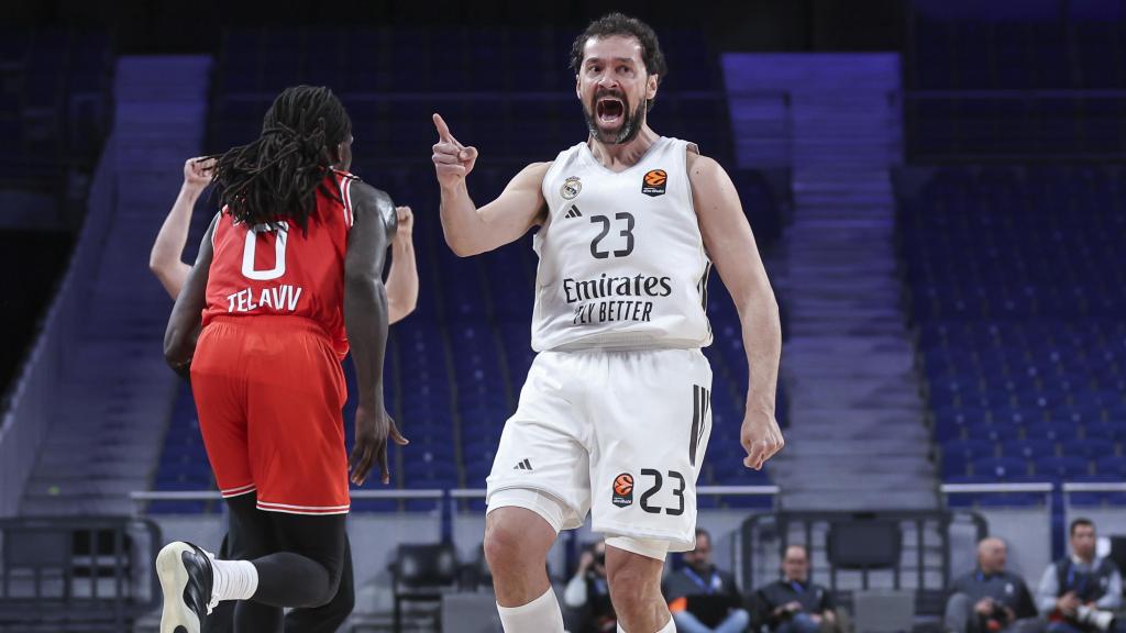 Sergio Llull durante un partido.