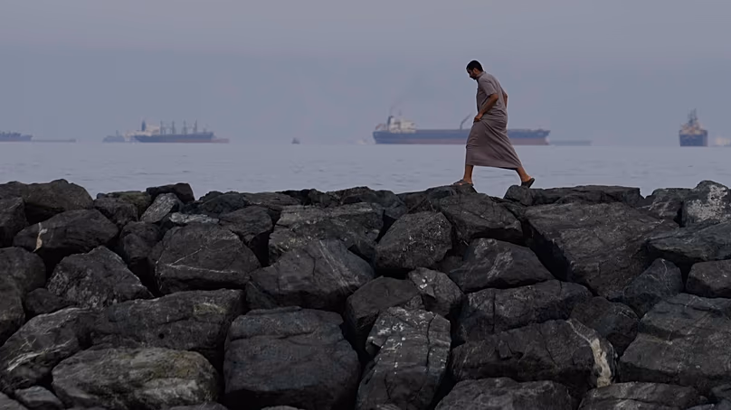 The Strait of Hormuz.