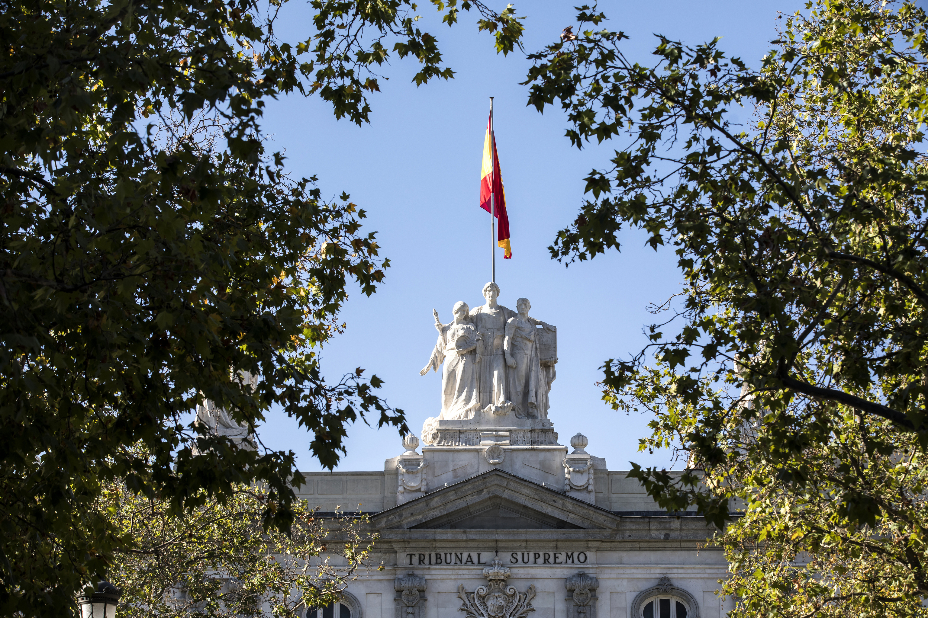 Fachada del Tribunal Supremo.