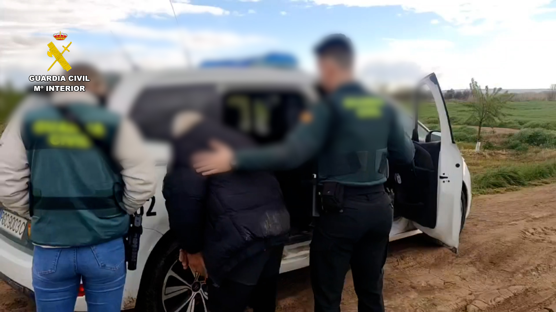 Momento de la detención