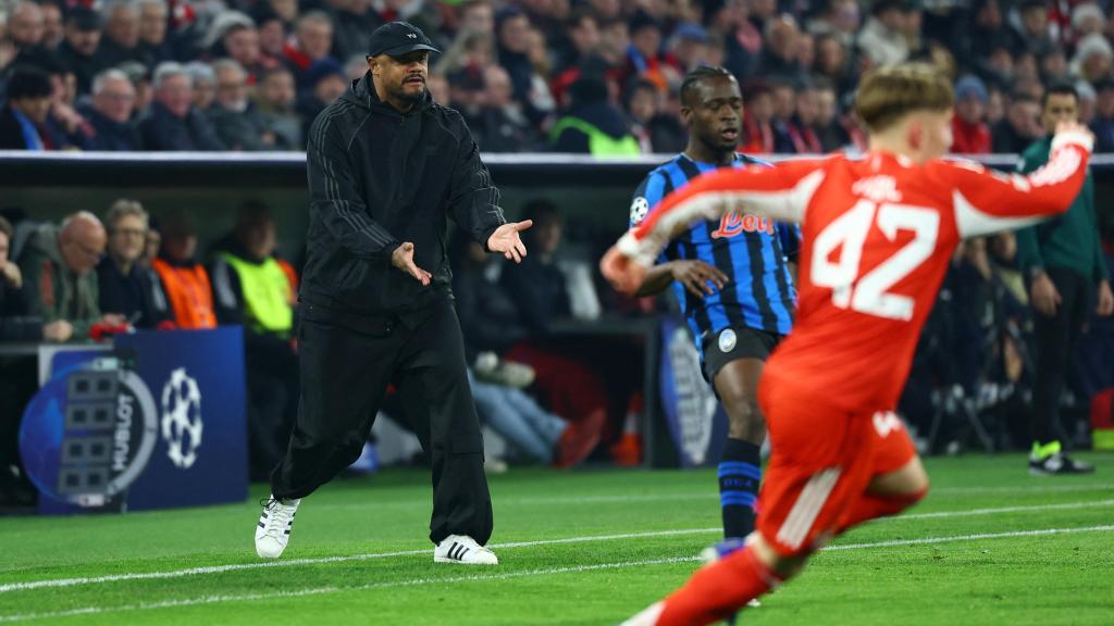 Vincent Kompany, durante un partido del Bayern Múnich