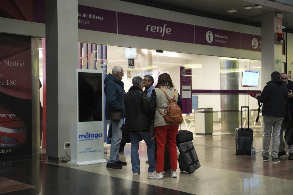 Estación de trenes de Málaga.