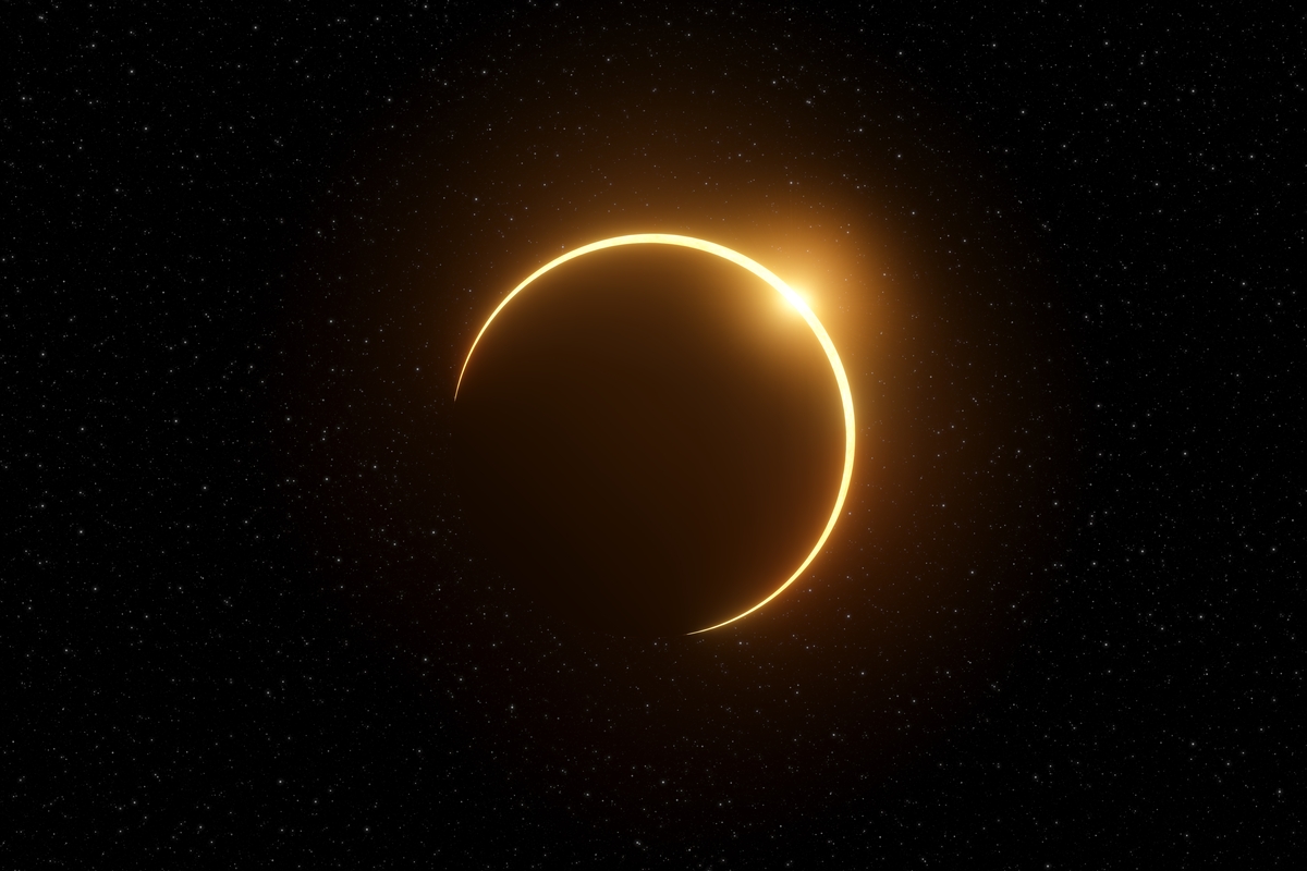 Eclipse solar anular. (Shutterstock España)