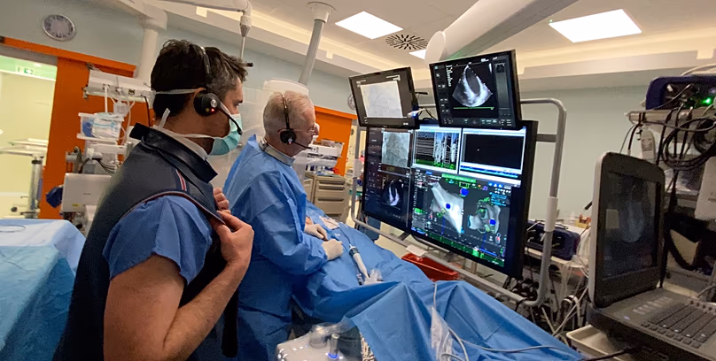 Czech cardiologists performing ablations to treat atrial fibrillation