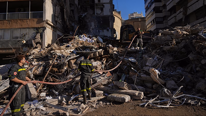 Israeli strikes caused destruction across Lebanon.