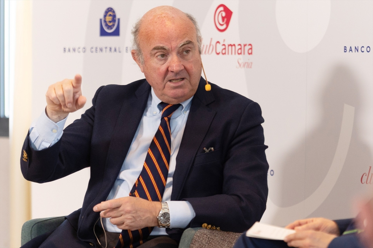 El vicepresidente del Banco Central Europeo, Luis de Guindos. Concha Ortega Oroz / Europa Press