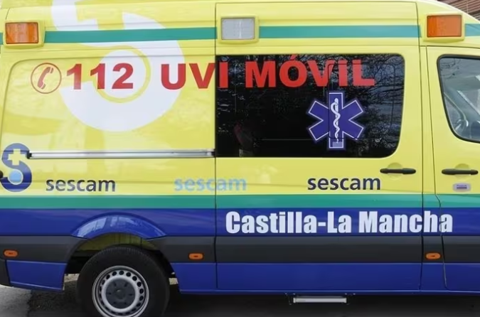 Una UVI Móvil del SESCAM, el Servicio de Salud de Castilla-La Mancha.