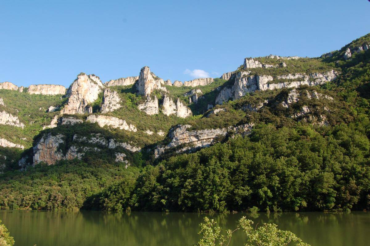 Foto: El Parque Natural de Burgos que se conoce como el “Nueva York de de los Bosques”. (Las Merindades)