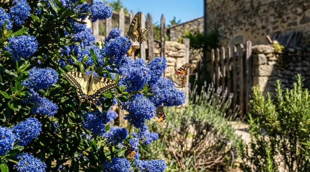 Adiós a la Buddleja davidii: el arbusto azul Ceanothus ahorra un 60% de agua
