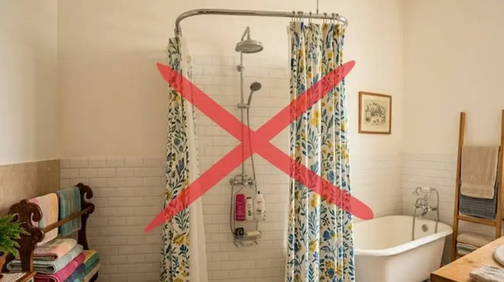 Adiós a la cortina de baño: la mampara de vidrio con polarizado espejado que arrasa