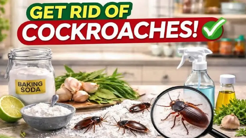 Adiós a la cucaracha: el truco del bicarbonato de sodio para tu cocina