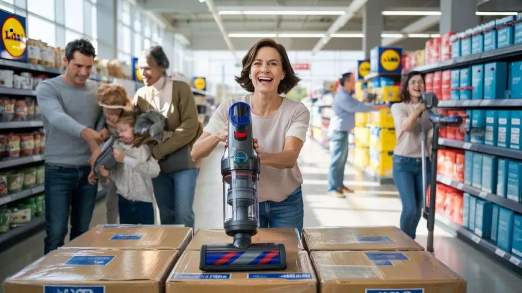 Adiós a la escoba: el aspirador Bosch de Lidl que limpia todo por menos de 100€