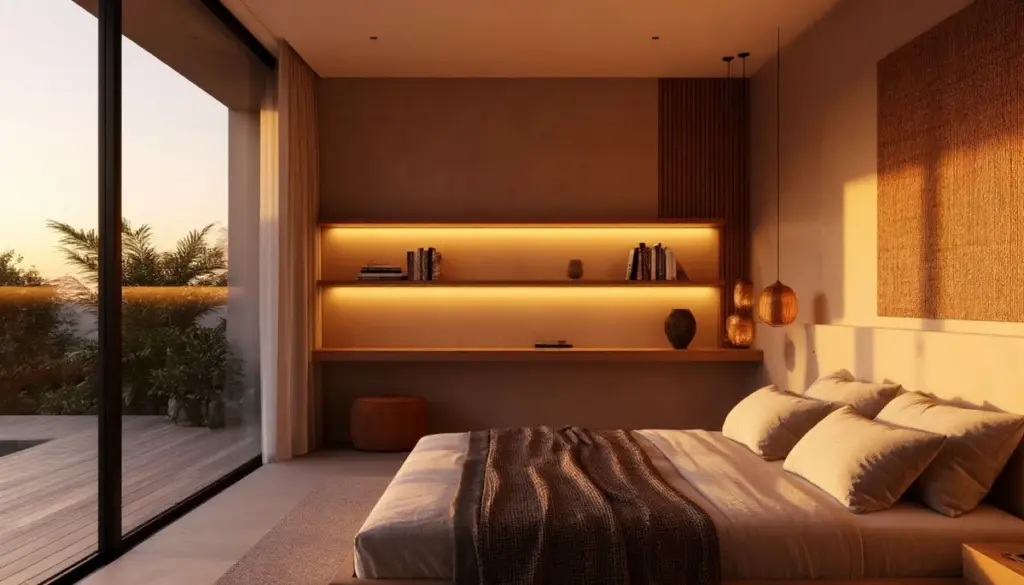 Adiós a la mesita de noche: por qué todos usan este estante de pared