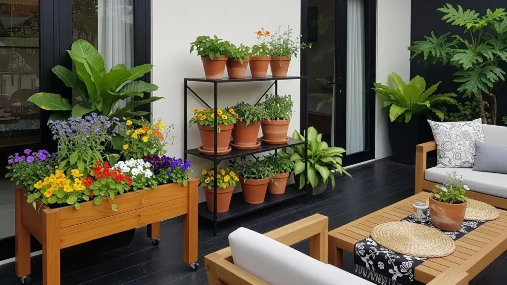 Adiós a las macetas secas: mi jardín en miniatura con flores comestibles