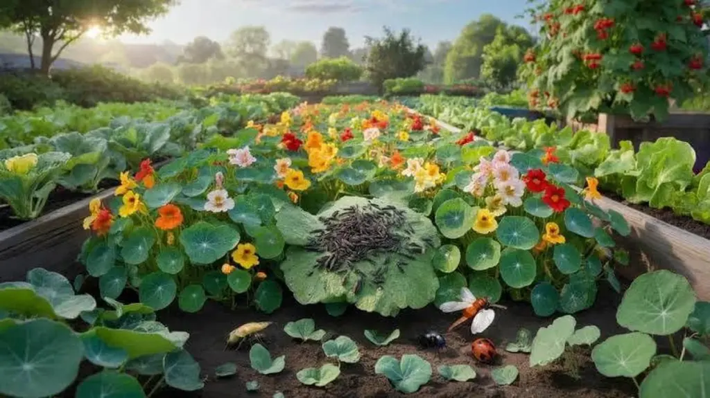 Adiós a las plagas en tu huerto: por qué plantar Mastuerzo (Tropaeolum majus) este marzo