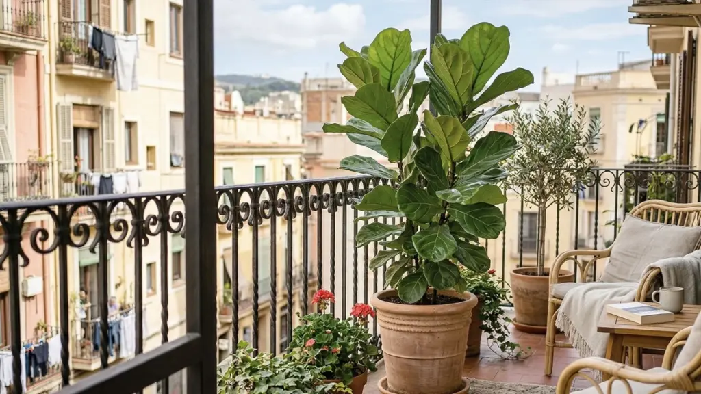 Adiós al calor: el Ficus benjamina refresca tu balcón y limpia el aire