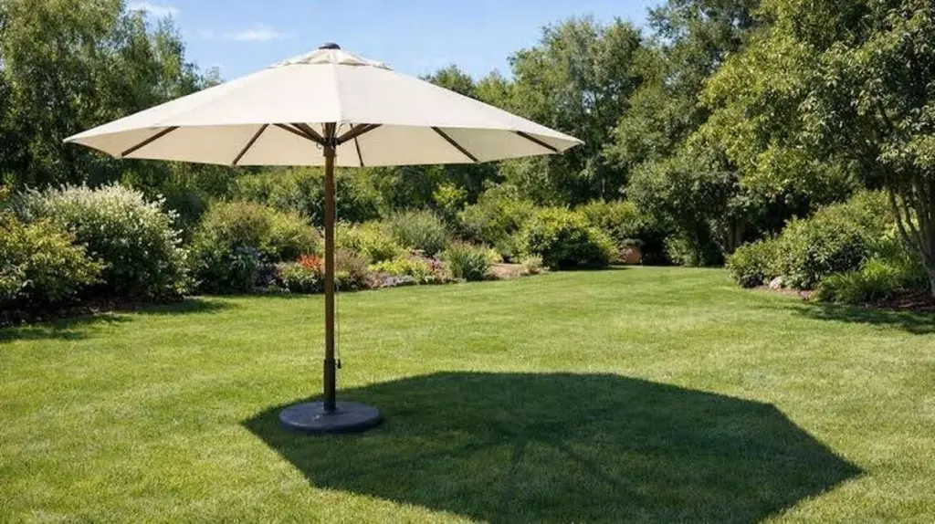 Adiós al calor en el balcón: Lidl agota este parasol Livarno de 2 metros