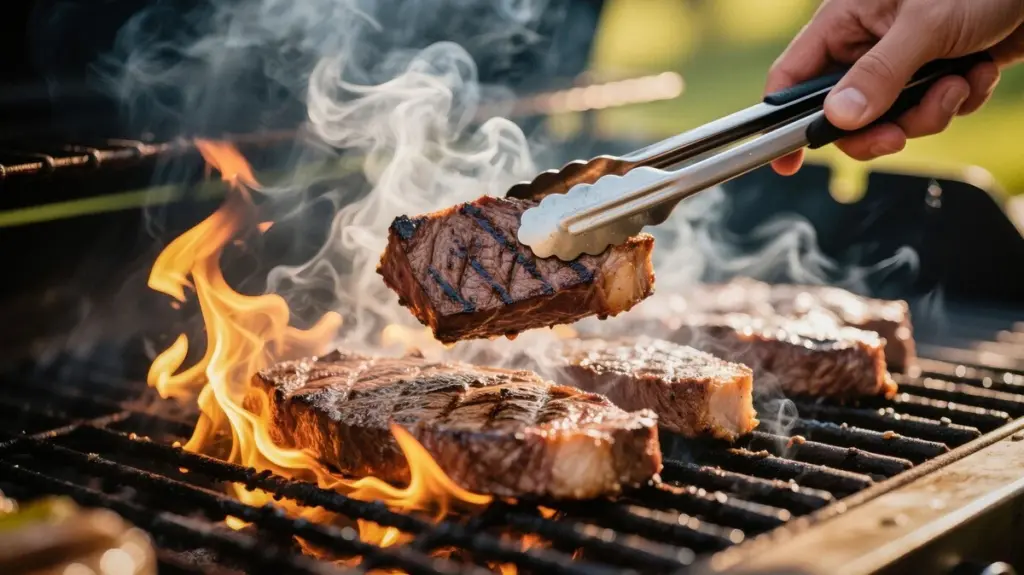 Adiós al humo: el truco para un chuletón perfecto en tu parrilla de carbón inteligente