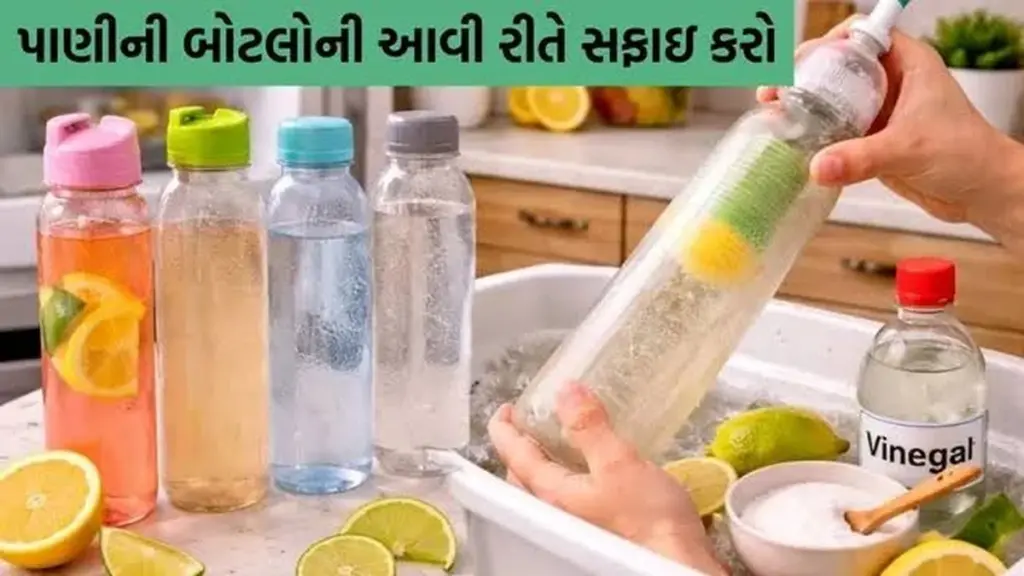 Adiós al mal olor: el truco del arroz para una limpieza total de tu botella de agua