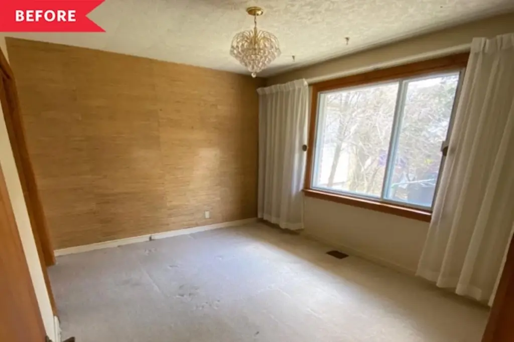 Adiós dormitorio viejo: el truco de Stephanie Beaulac para una pared de acento por 100€