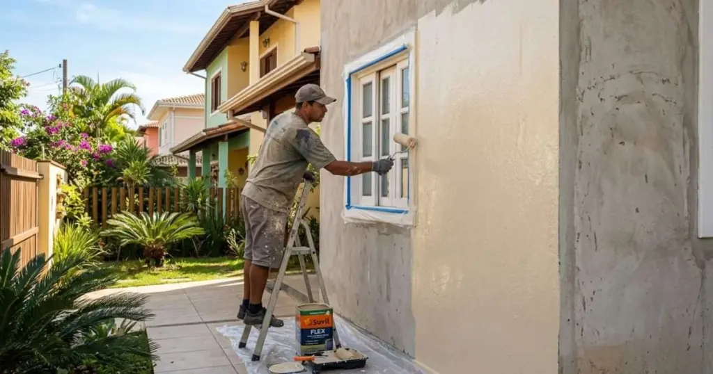 Adiós humedades: la pintura de goma casera, tu escuda contra sol y lluvia