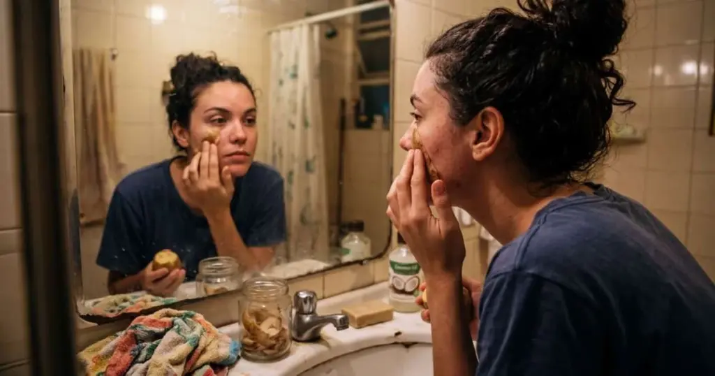 Adiós manchas oscuras: usé cáscaras de papa en mi rostro y el resultado me sorprendió