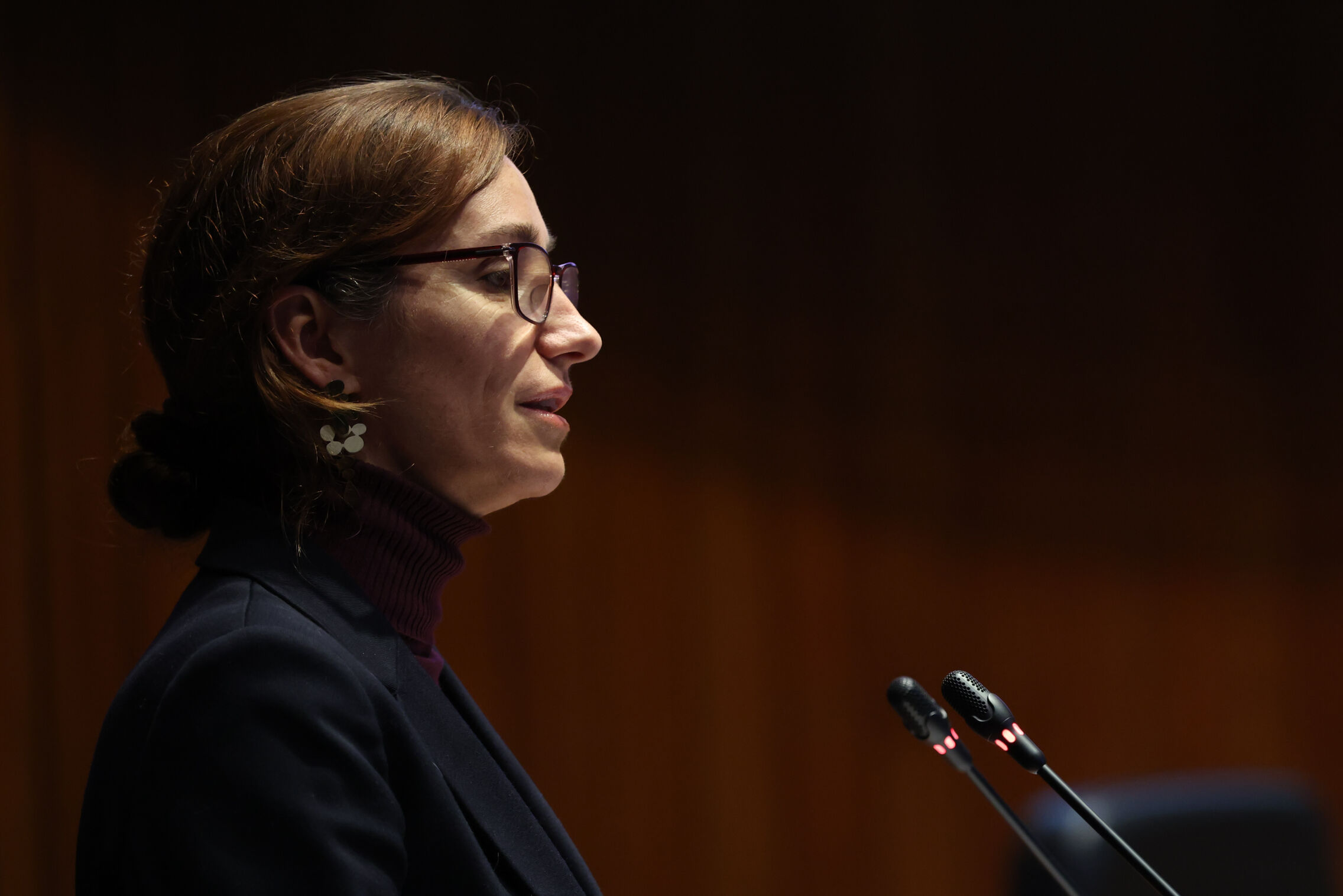 Foto: La ministra de Sanidad, Mónica García. (Alejandro Martínez Vélez/Europa Press)