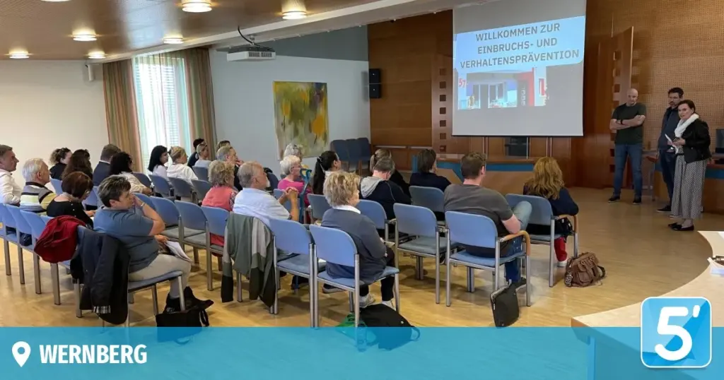 Alerta en Wernberg (Villach-Land): la clave de prevención de la delincuencia en 3 minutos