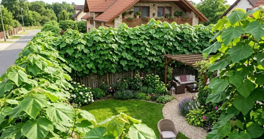 Árbol de Rápido Crecimiento Transforma Tu Jardín en un Oasis de Privacidad
