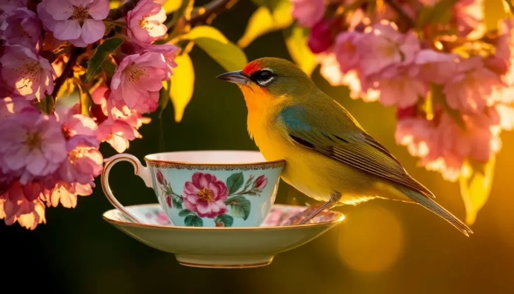 Aves en tu jardín: por qué colgar tazas viejas es el mejor Comedero para pájaros