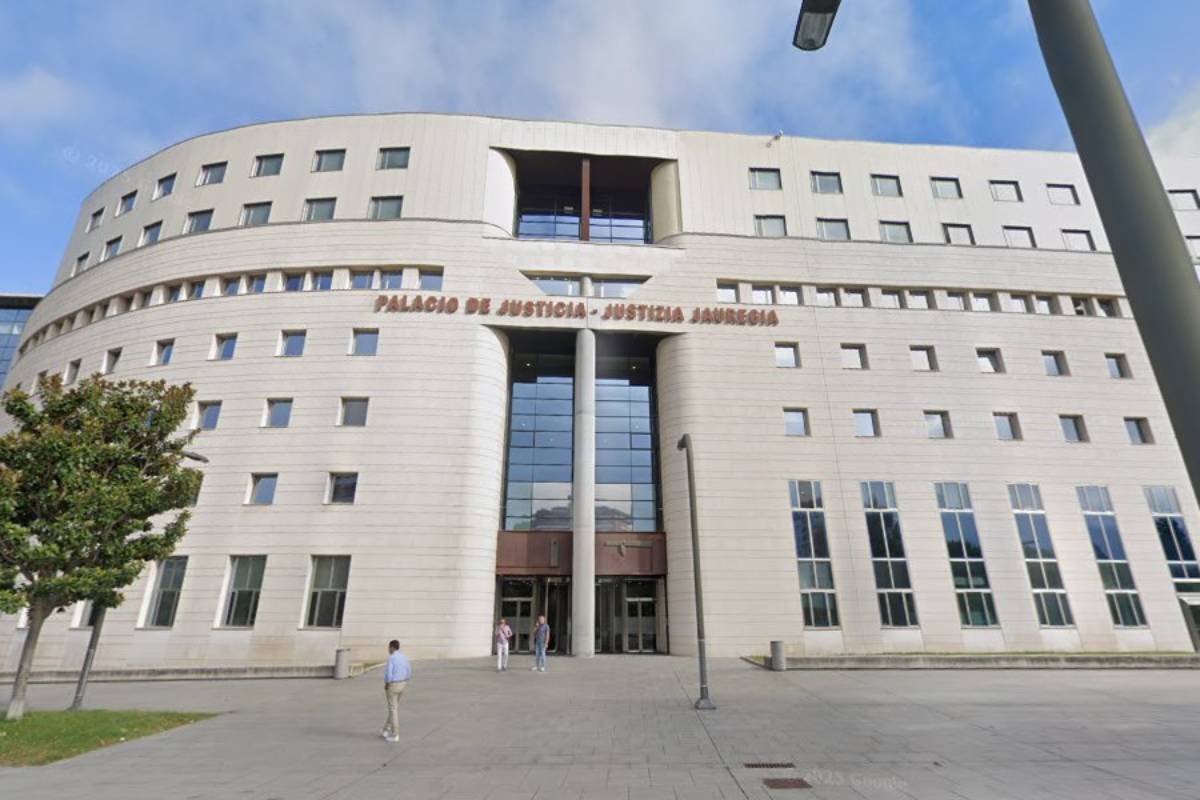 Palacio de Justicia en Pamplona.