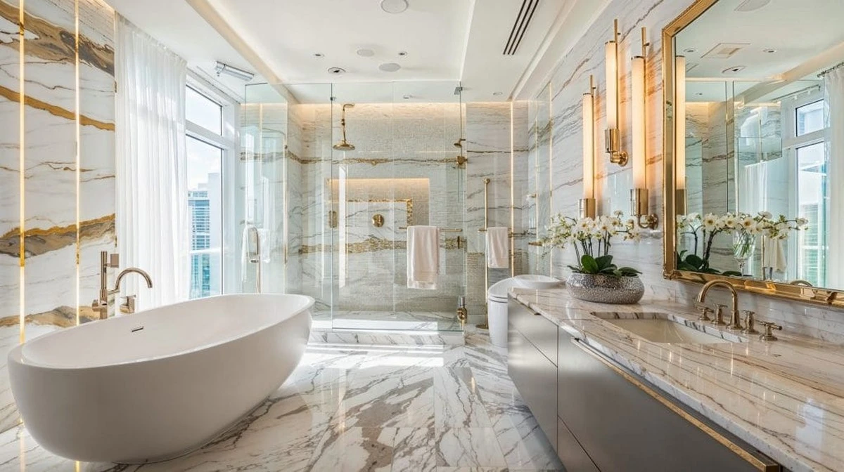 Baño (Accesorios y Decoración): el truco de AD Magazine para un spa de lujo - image 1