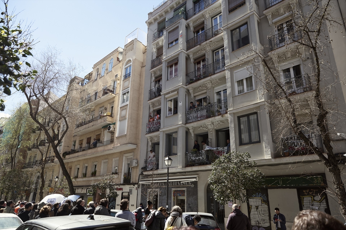 Edificio de viviendas de lujo en Madrid. (Jesús Hellín/Europa Press)