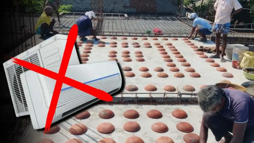 Calor en casa: el método de Mouvik Mukherjee en Calcuta que enfría un 50%