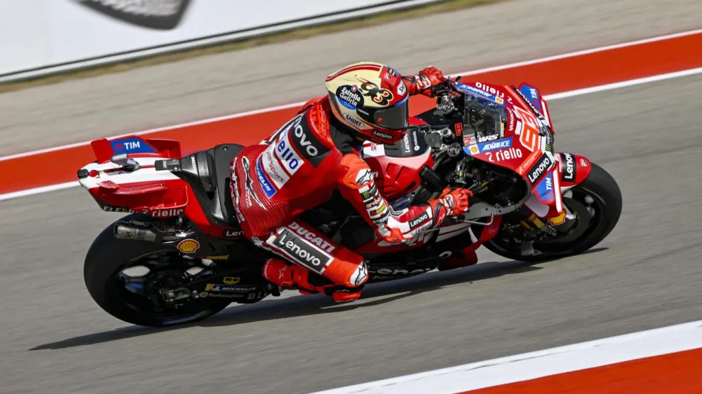 Marc Márquez, en los libres del GP de Las Américas.