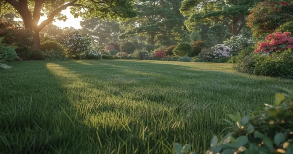 Césped seco al sol: el truco con Lolium perenne y Festuca arundinacea para un jardín denso