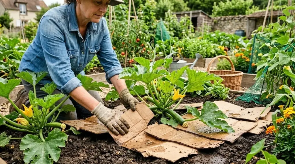 Cosecha de Calabacín (Cucurbita pepo): el truco del Acolchado para multiplicar x5