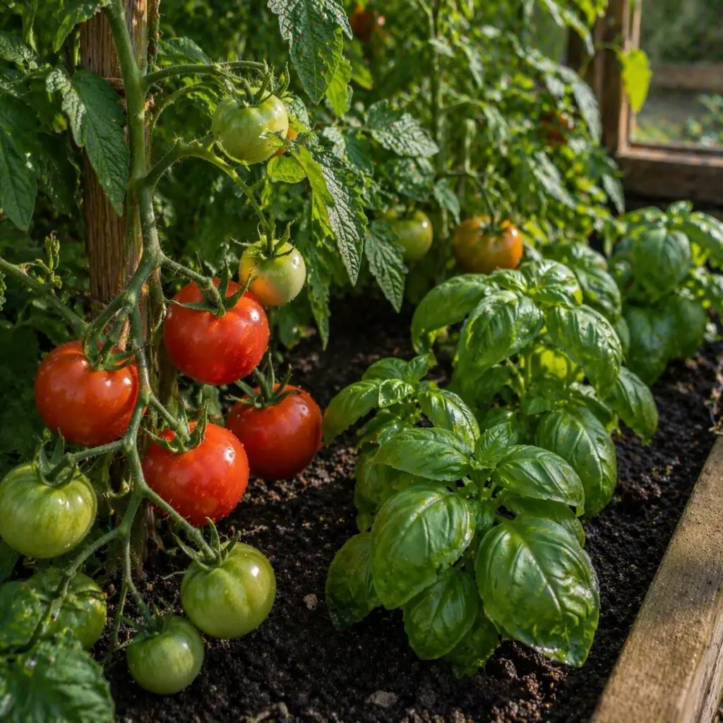 Cosecha de Tomates: el truco de la Albahaca para que crezcan el doble
