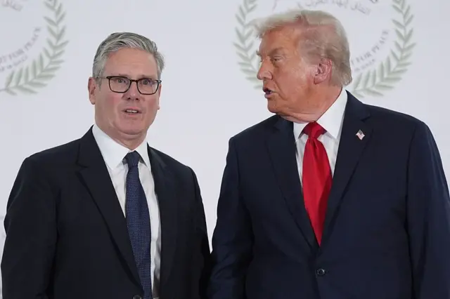 Starmer y Trump